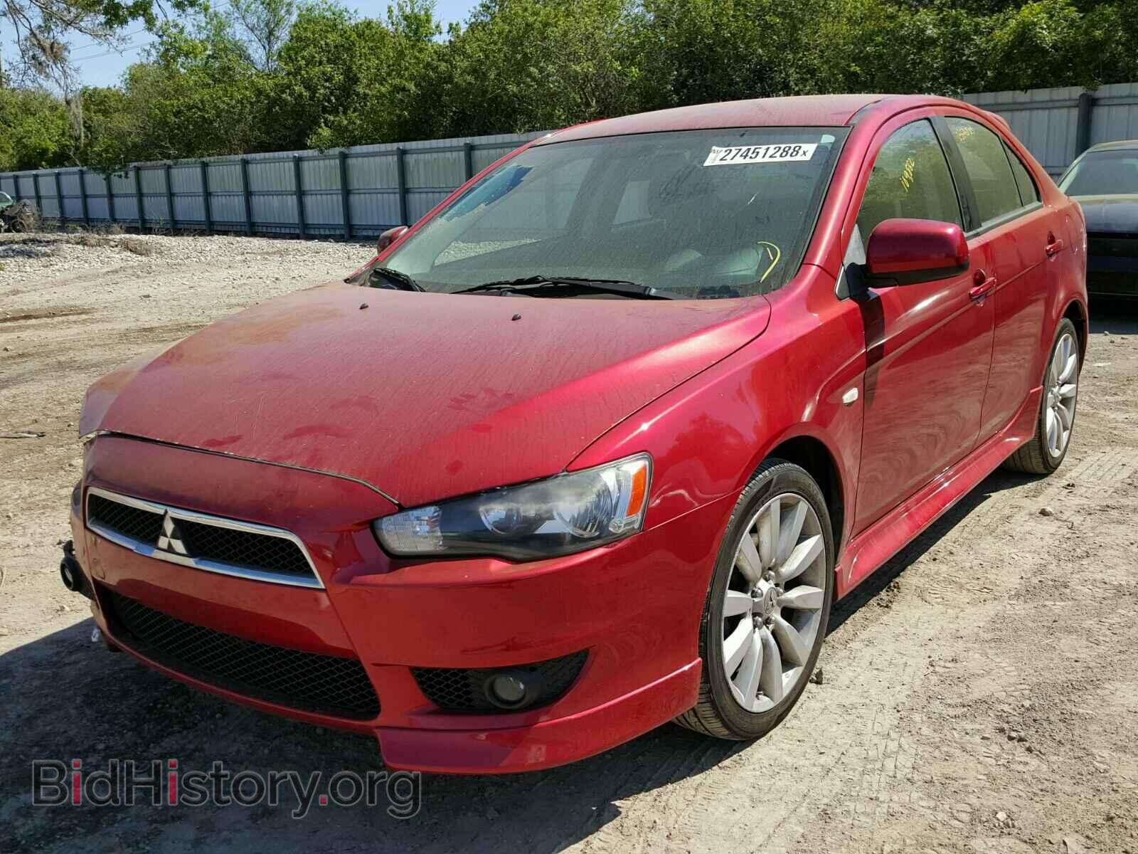 2010 MITSUBISHI LANCER - VIN: JA32X8HW9AU016301 - Фото 2