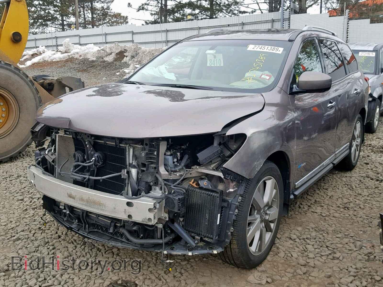 2014 NISSAN PATHFINDER - VIN: 5N1CR2MM4EC639320 - Фото 2