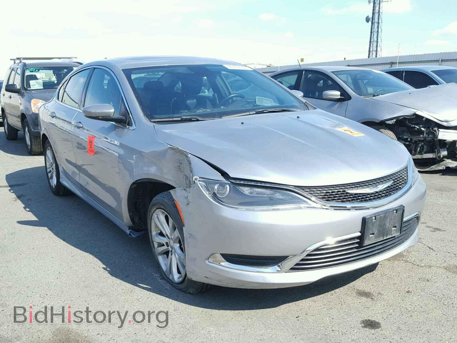 Фотография 1C3CCCAB5FN628304 - CHRYSLER 200 2015