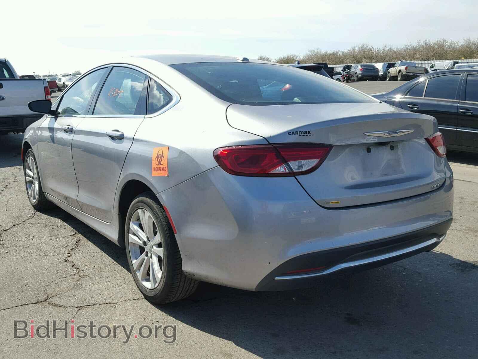 2015 CHRYSLER 200 - VIN: 1C3CCCAB5FN628304 - Фото 3