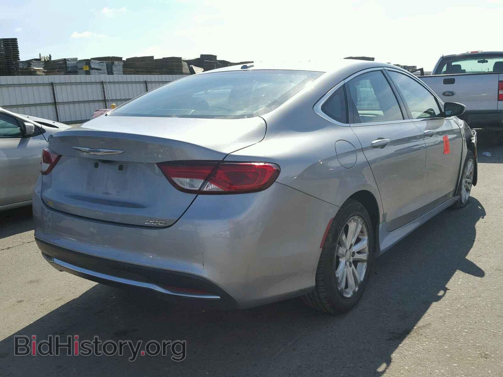 2015 CHRYSLER 200 - VIN: 1C3CCCAB5FN628304 - Фото 4