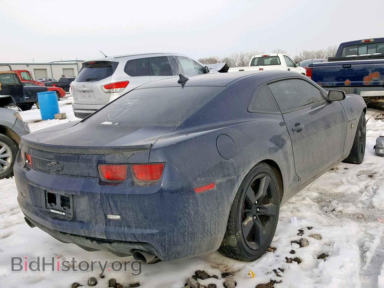 2010 CHEVROLET CAMARO - VIN: 2G1FA1EV8A9177882 - Фото 4