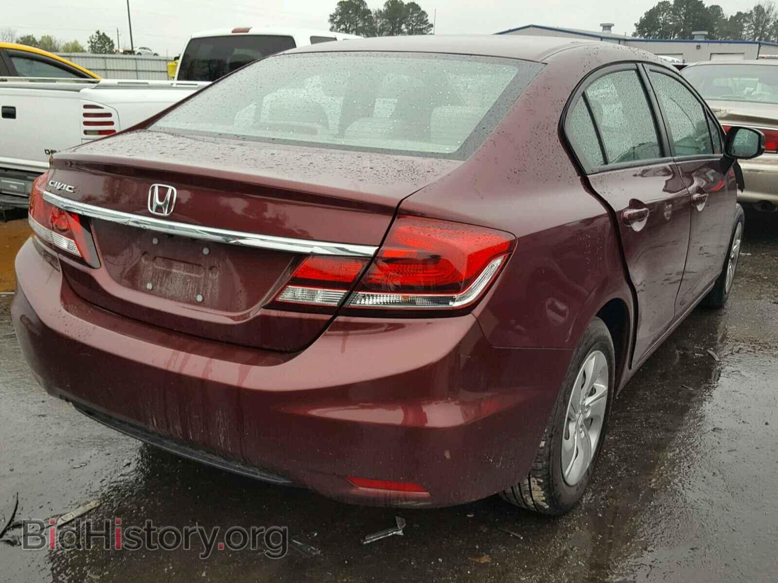 2013 HONDA CIVIC - VIN: 2HGFB2F59DH560024 - Фото 4