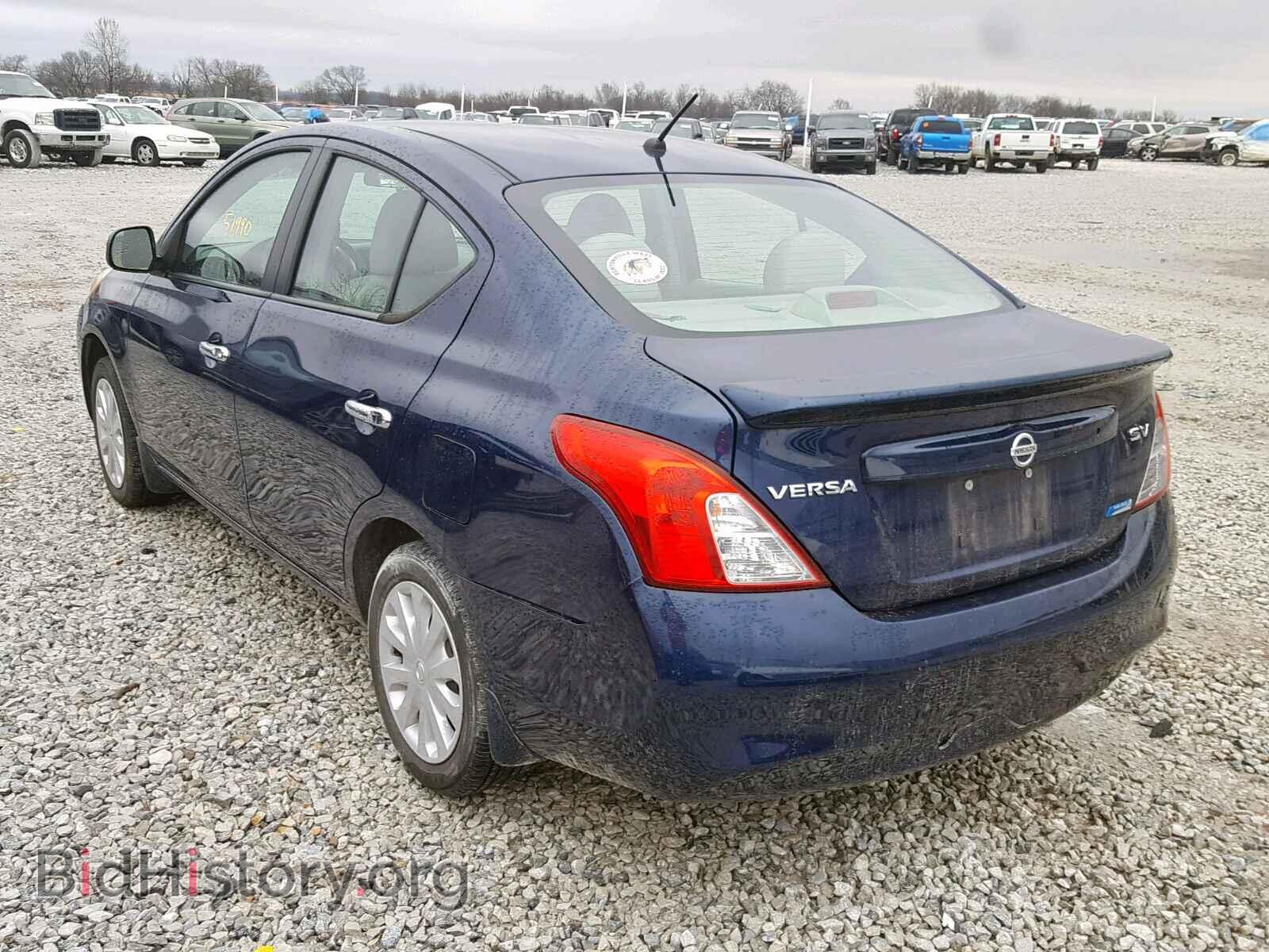 2012 NISSAN VERSA - VIN: 3N1CN7AP9CL871069 - Фото 3