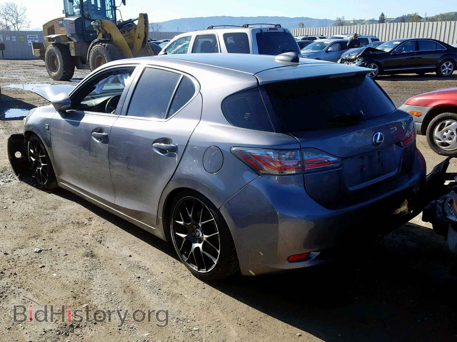 2013 LEXUS CT 200 - VIN: JTHKD5BH5D2124805 - Фото 3