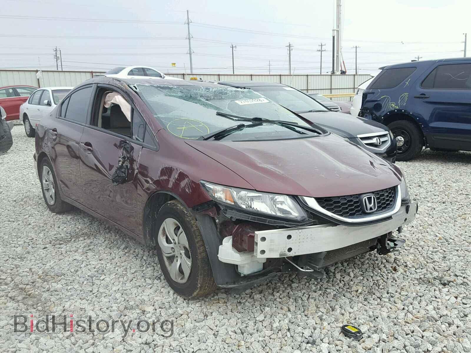 Фотография 2HGFB2F55DH538246 - HONDA CIVIC 2013