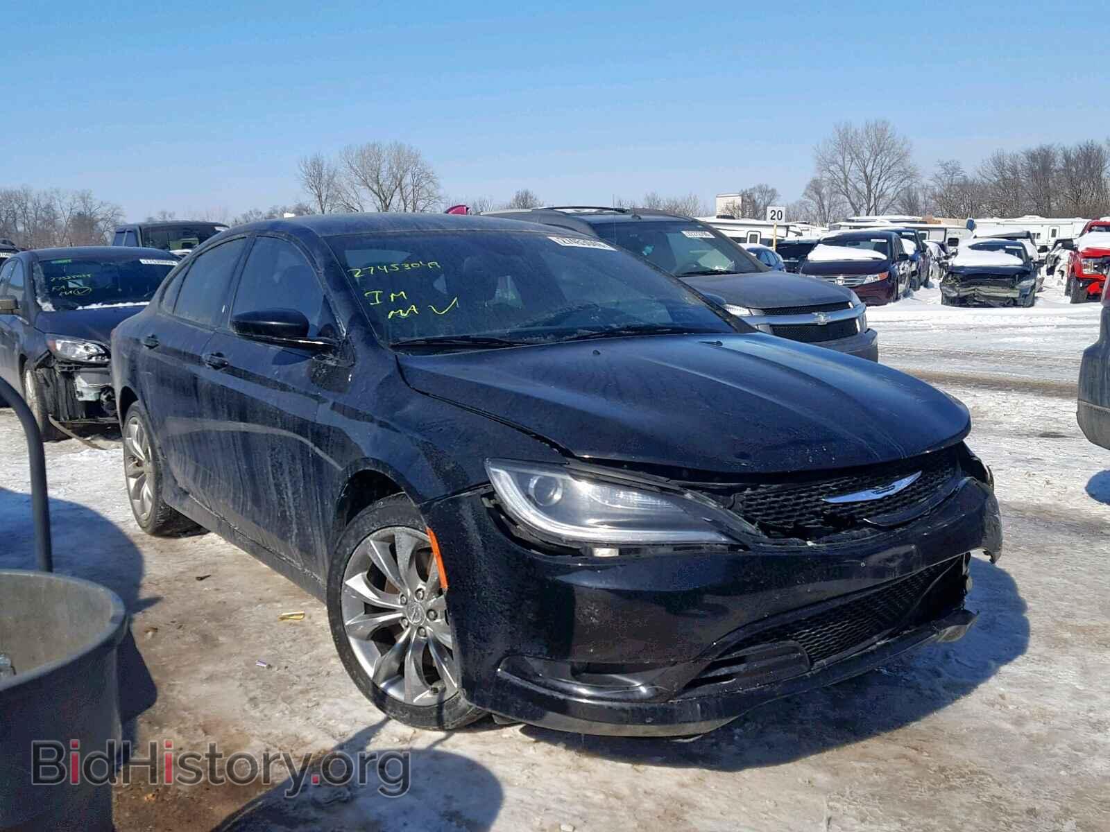Photo 1C3CCCBG9FN514106 - CHRYSLER 200 2015