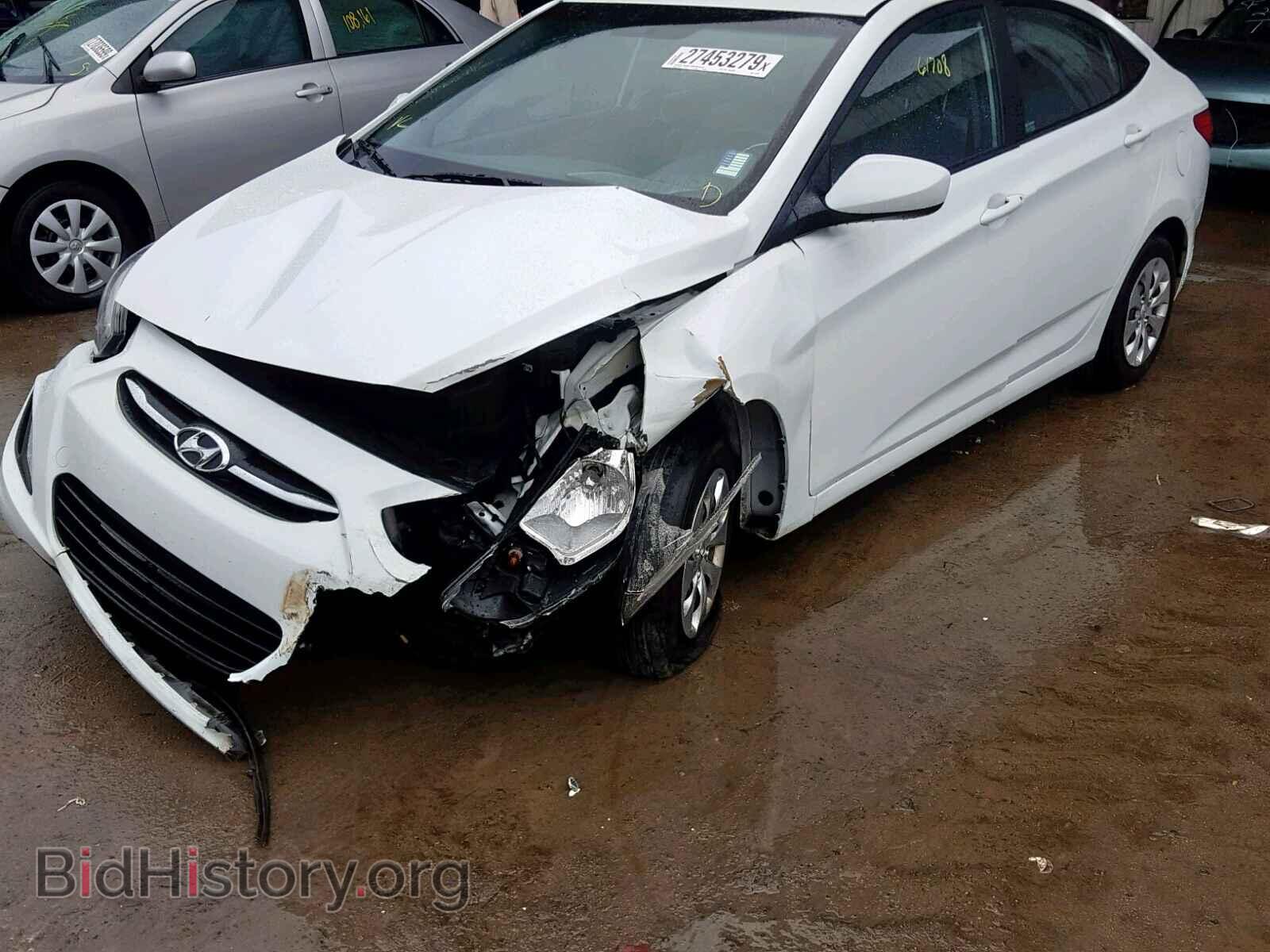 2015 HYUNDAI ACCENT - VIN: KMHCT4AE3FU835576 - Фото 2