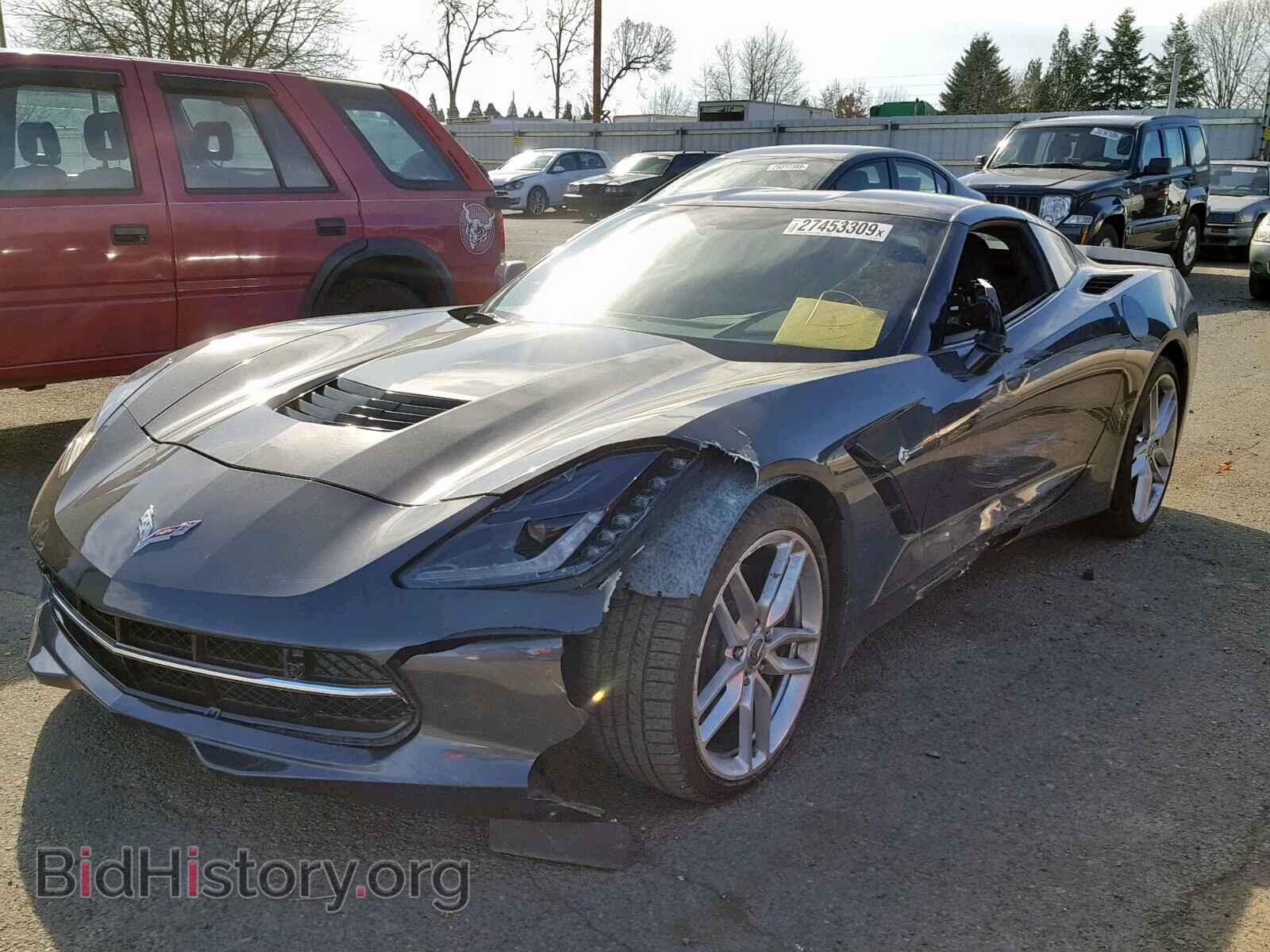 2017 CHEVROLET CORVETTE - VIN: 1G1YM2D74H5117954 - Фото 2