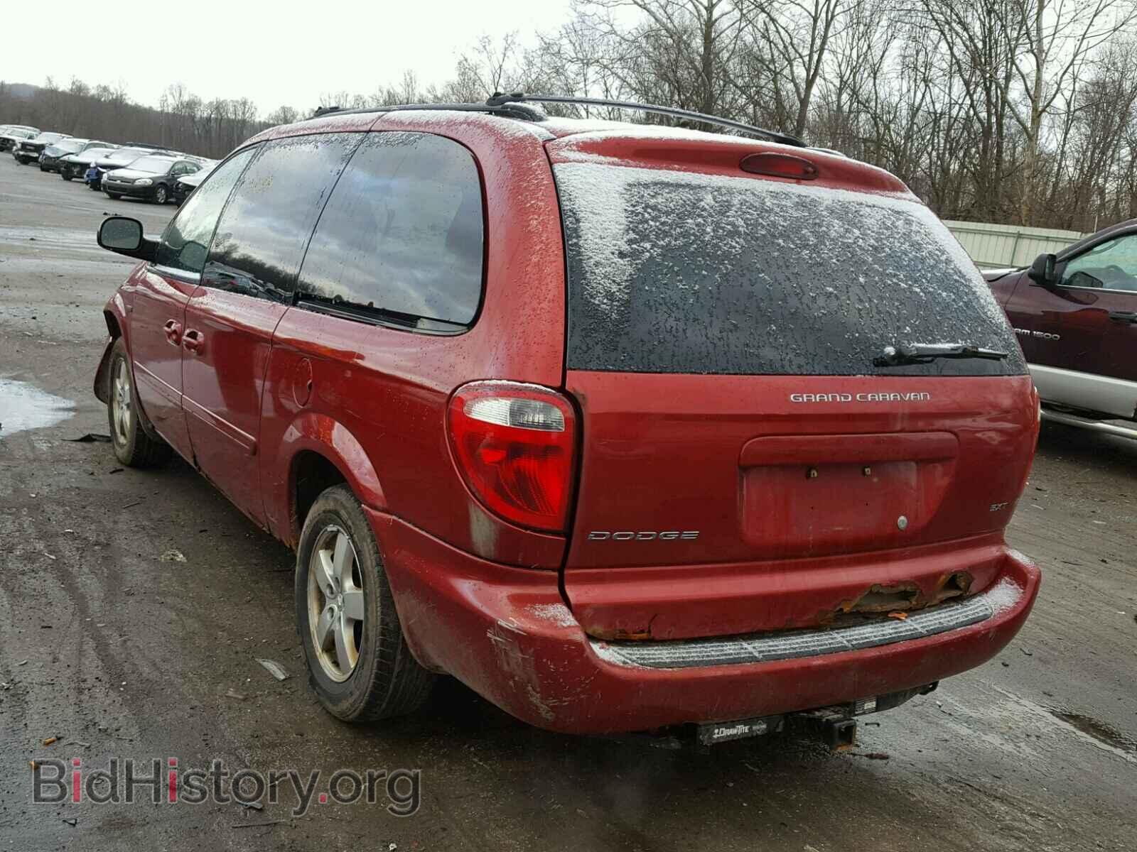 2007 DODGE CARAVAN - VIN: 2D4GP44L87R303312 - Фото 3