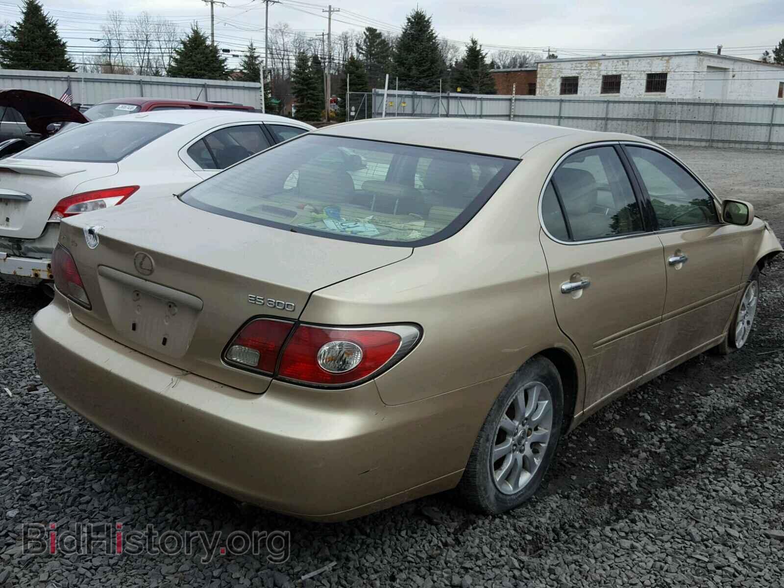 2002 LEXUS ES300 - VIN: JTHBF30G020034334 - Фото 4