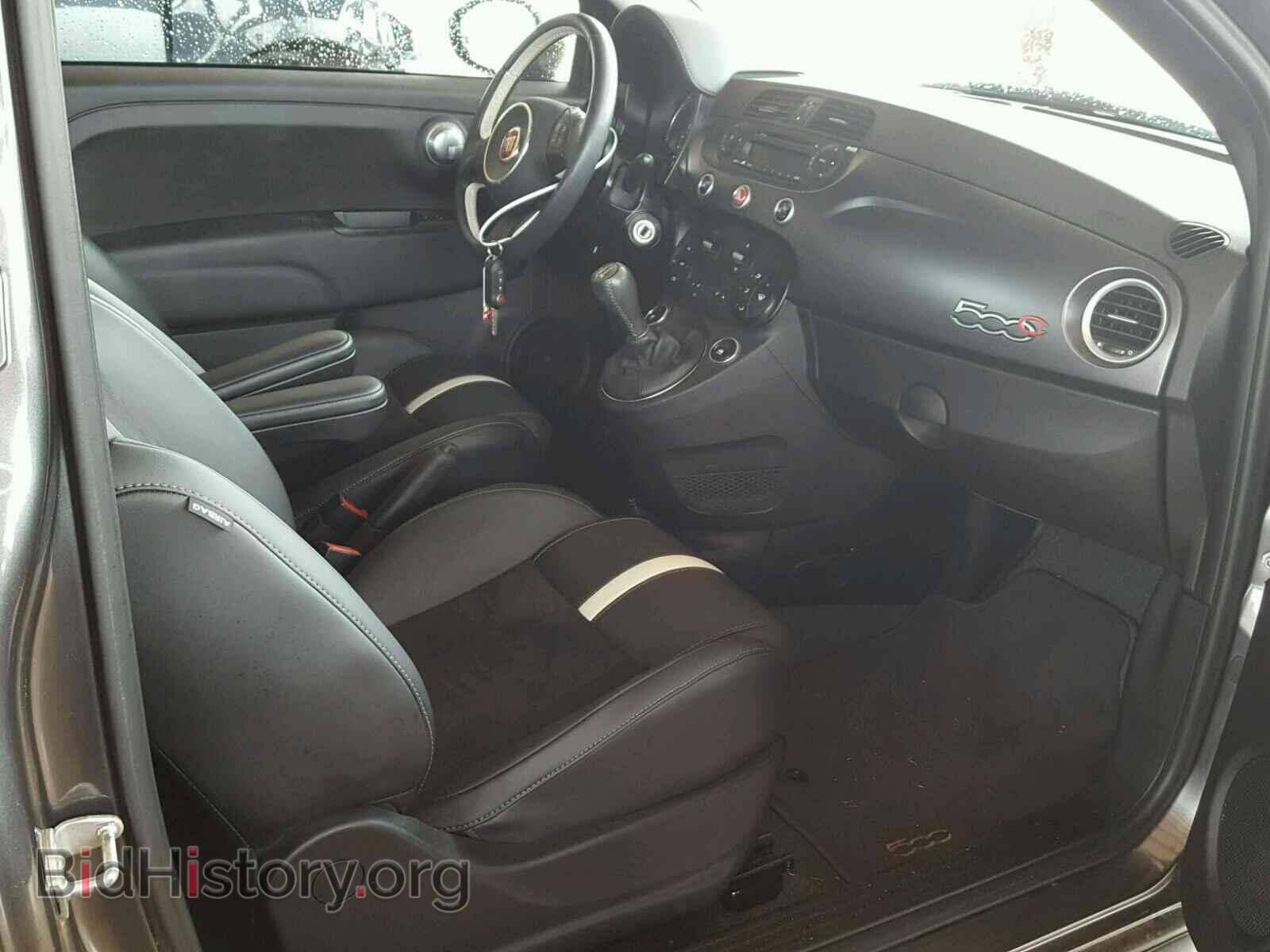 2014 FIAT 500 - VIN: 3C3CFFJH6ET190209 - Фото 5