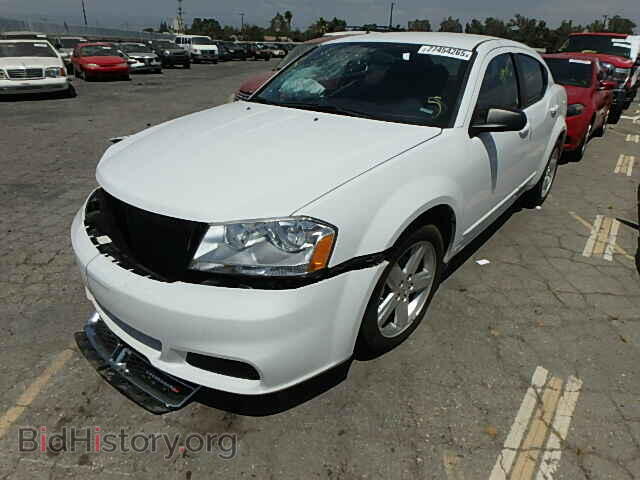 2013 DODGE AVENGER - VIN: 1C3CDZAB2DN613059 - Фото 2