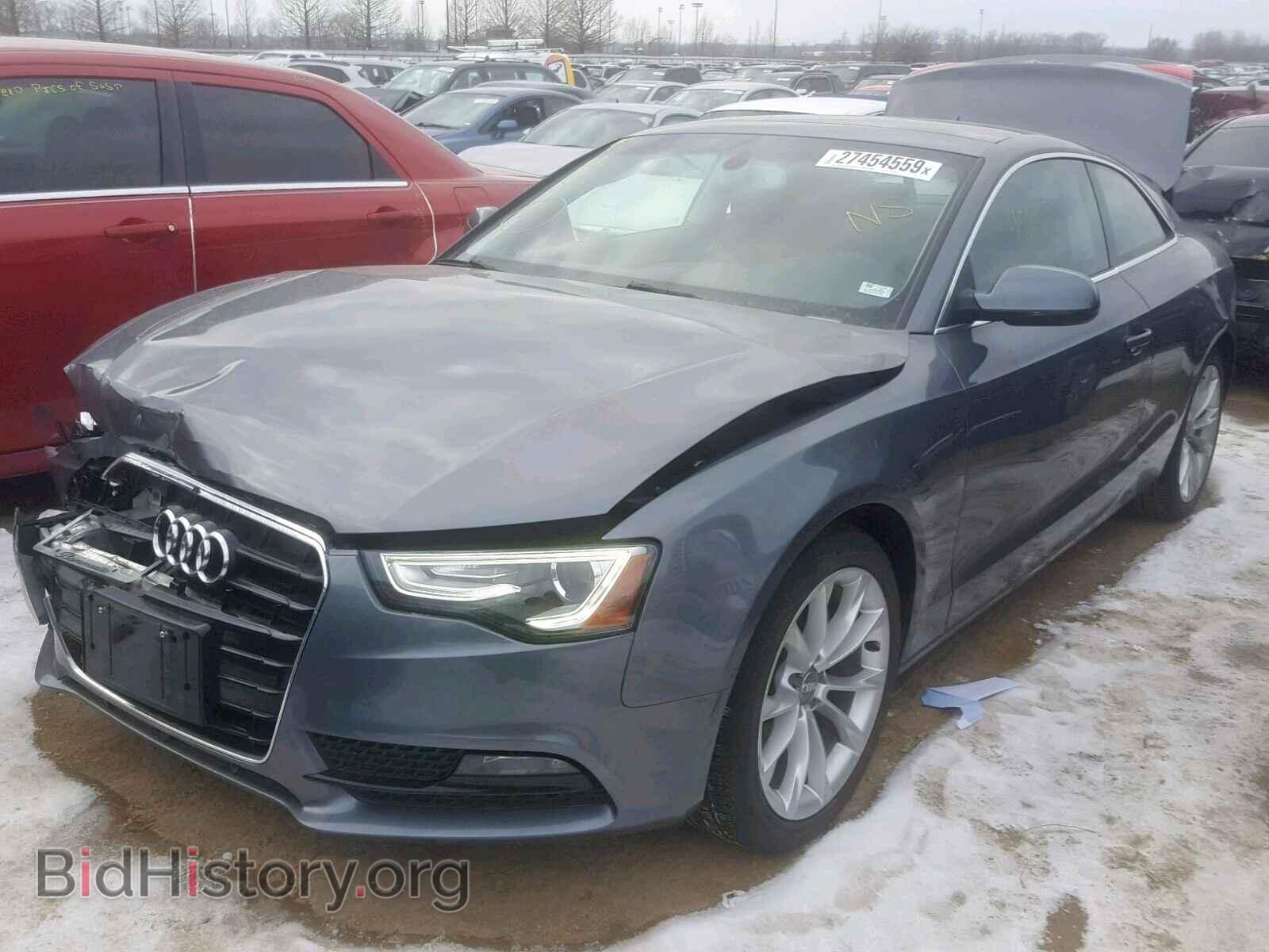 2013 AUDI A5 PREMIUM - VIN: WAURFAFR7DA070125 - Фото 2