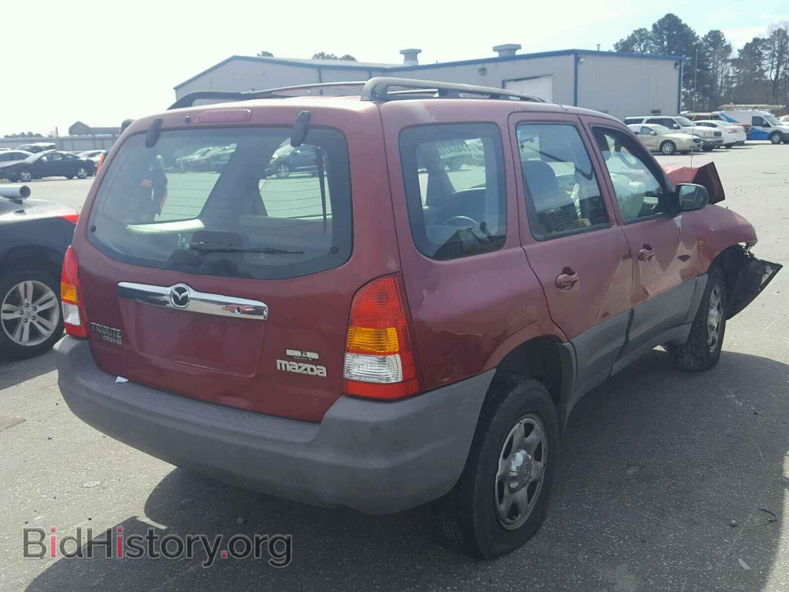 2001 MAZDA TRIBUTE - VIN: 4F2YU07181KM04112 - Фото 4