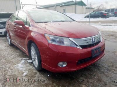 2010 Lexus HS HS 250h, red — VIN JTHBB1BA2A2029969, Copart