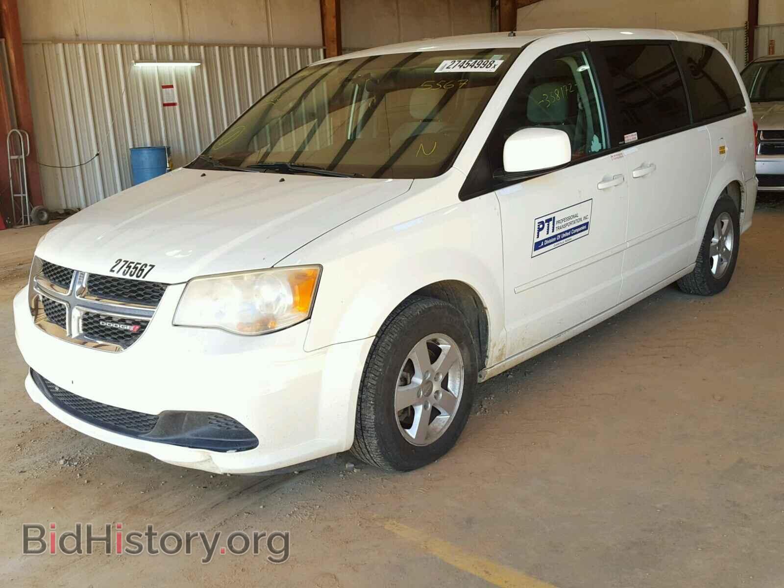2012 DODGE CARAVAN - VIN: 2C4RDGCG0CR275567 - Фото 2