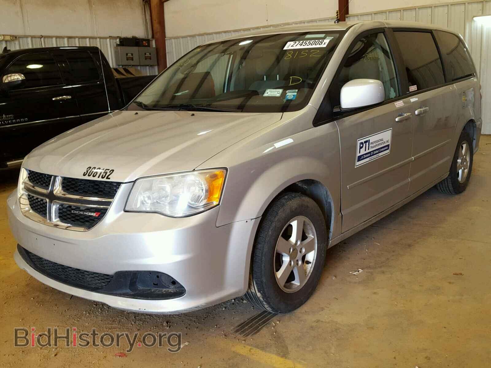 2012 DODGE CARAVAN - VIN: 2C4RDGCG6CR308152 - Фото 2