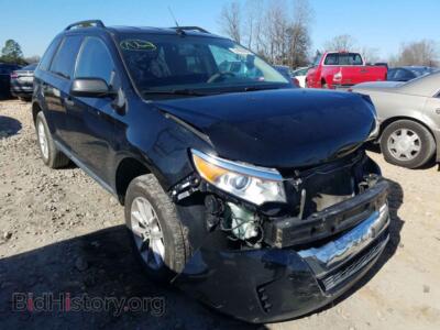 2013 Ford EDGE Edge SE, black — VIN 2FMDK3GC7DBB23839, Copart