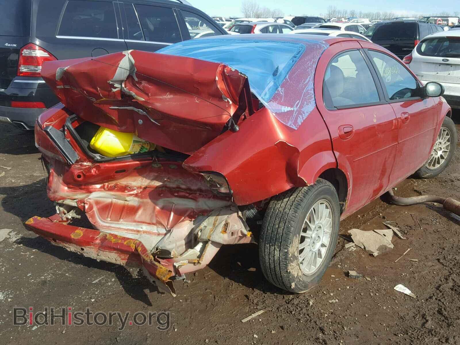 2004 CHRYSLER SEBRING - VIN: 1C3EL46X04N164869 - Фото 4