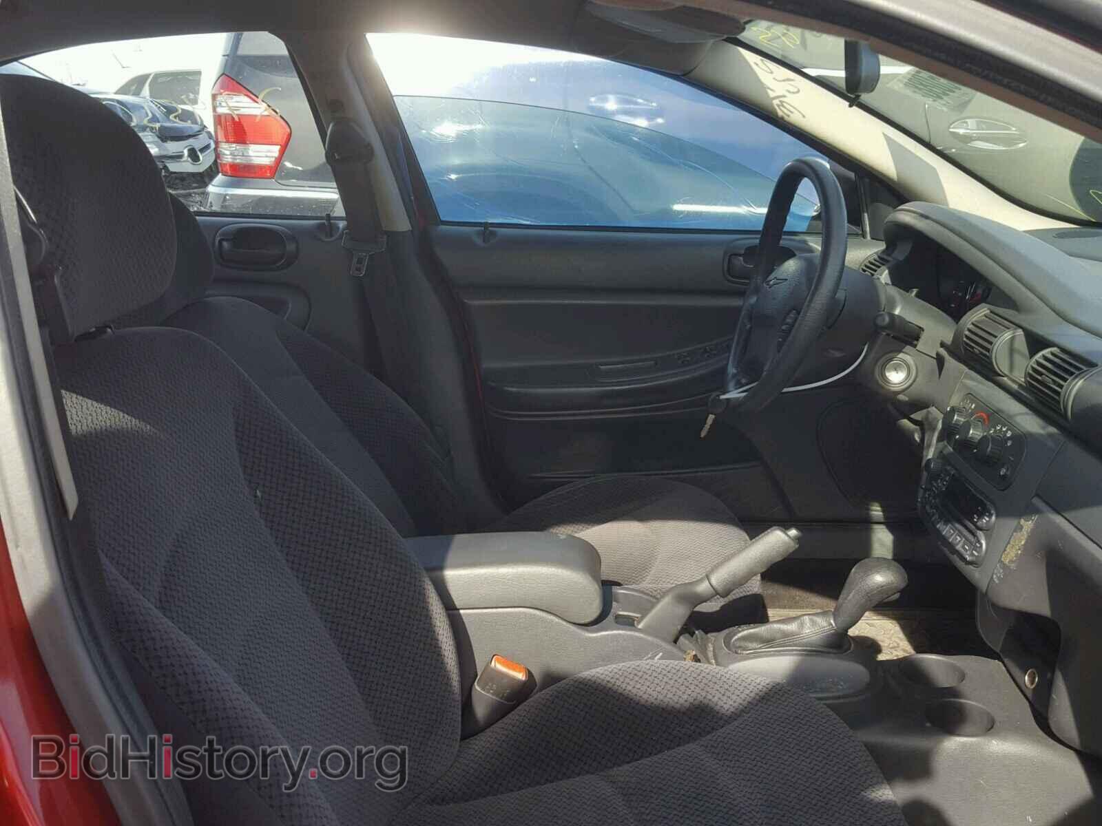 2004 CHRYSLER SEBRING - VIN: 1C3EL46X04N164869 - Фото 5