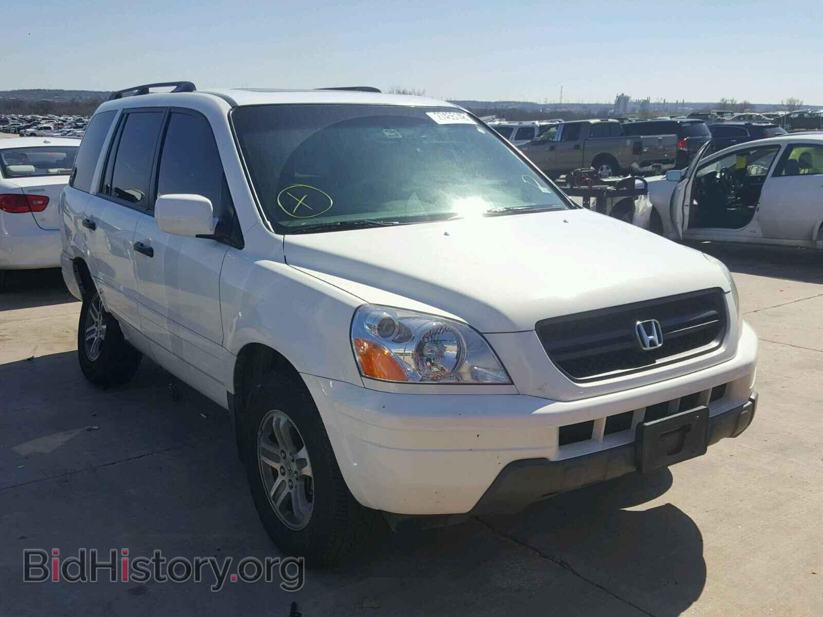 Photo 5FNYF18545B008182 - HONDA PILOT 2005