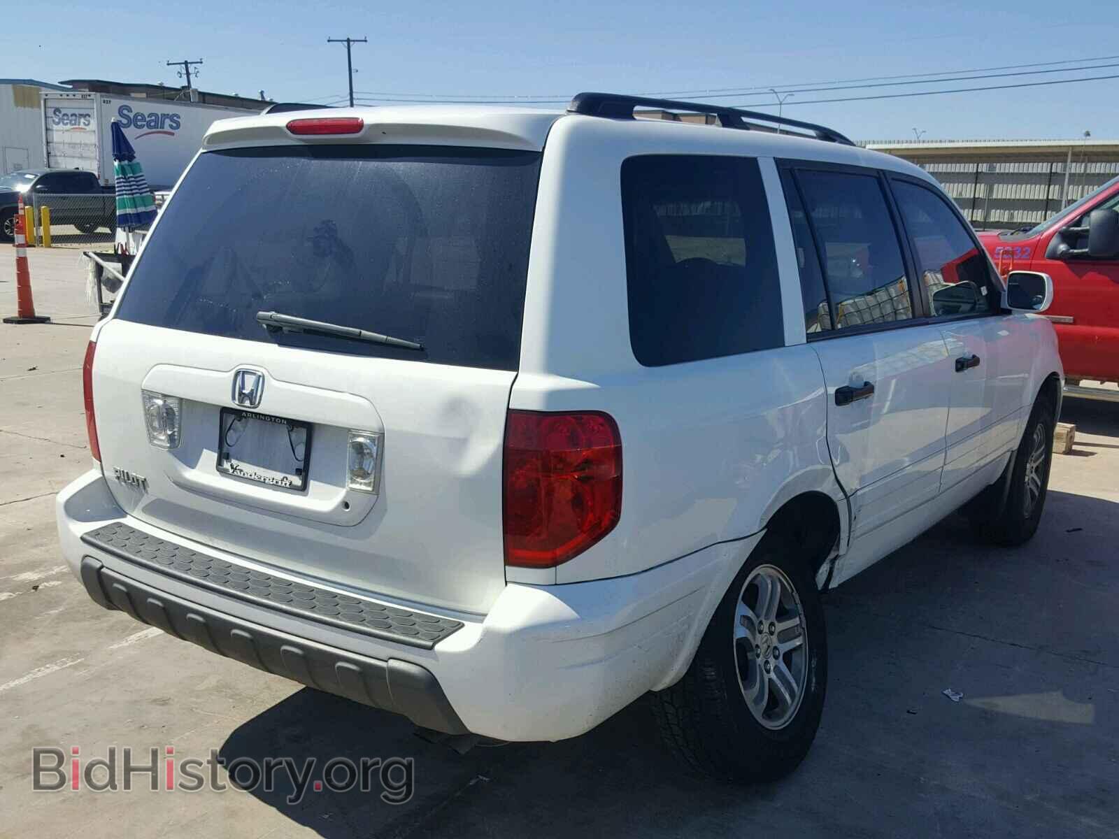 2005 HONDA PILOT - VIN: 5FNYF18545B008182 - Photo 4