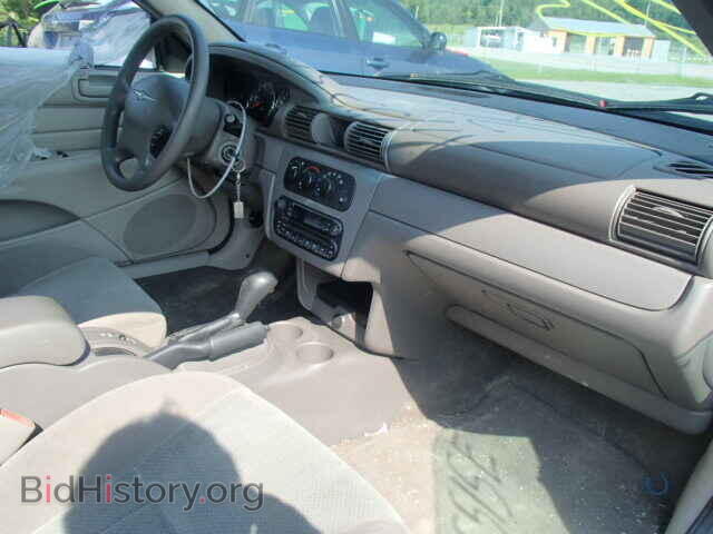 2006 CHRYSLER SEBRING - VIN: 1C3EL45X66N100033 - Фото 5