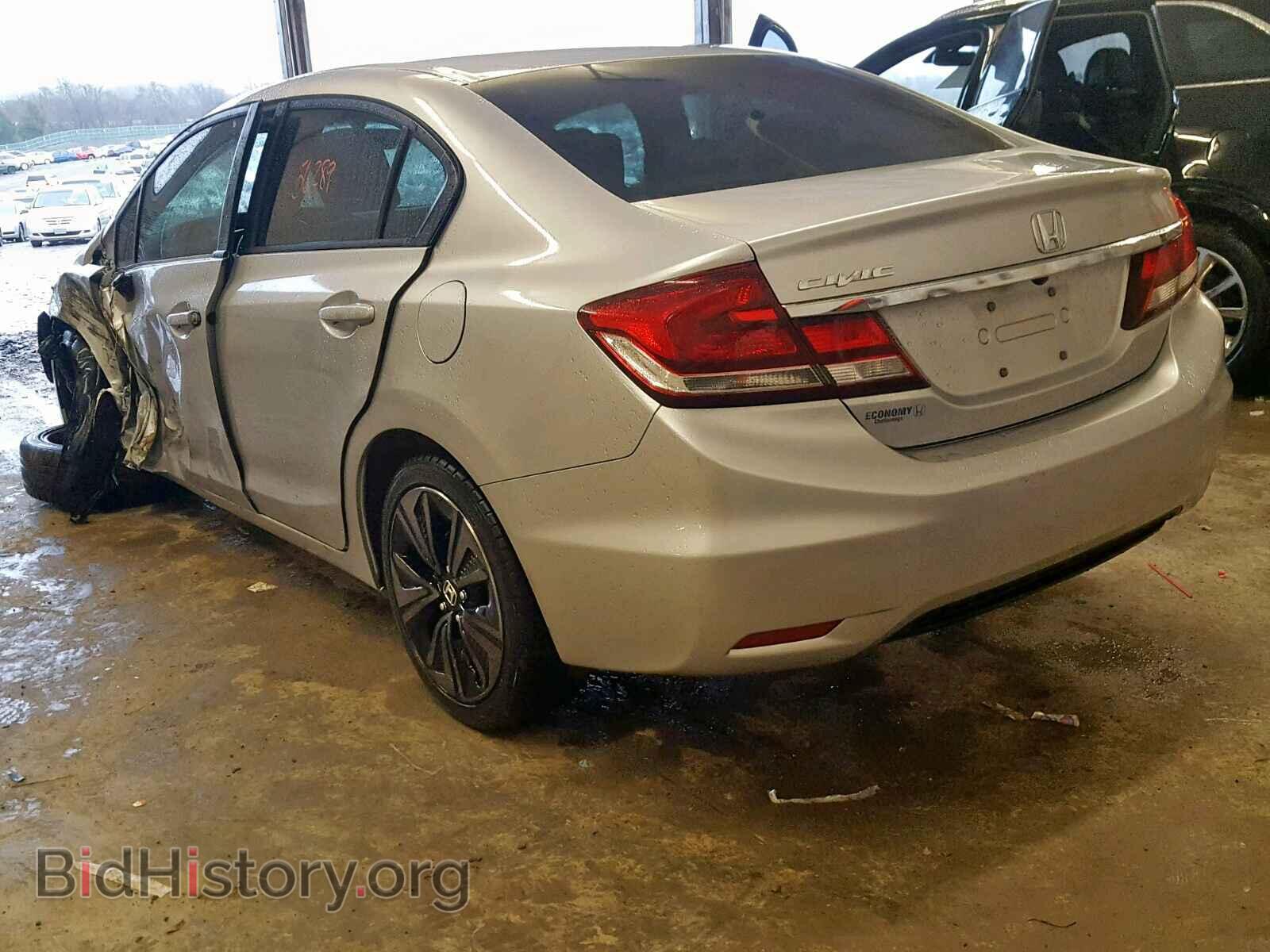2014 HONDA CIVIC LX - VIN: 19XFB2F57EE010140 - Фото 3