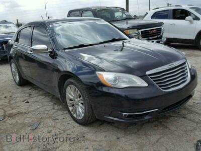 2011 Chrysler 200 200 Limite, black — VIN 1C3BC2FB2BN545048, Copart