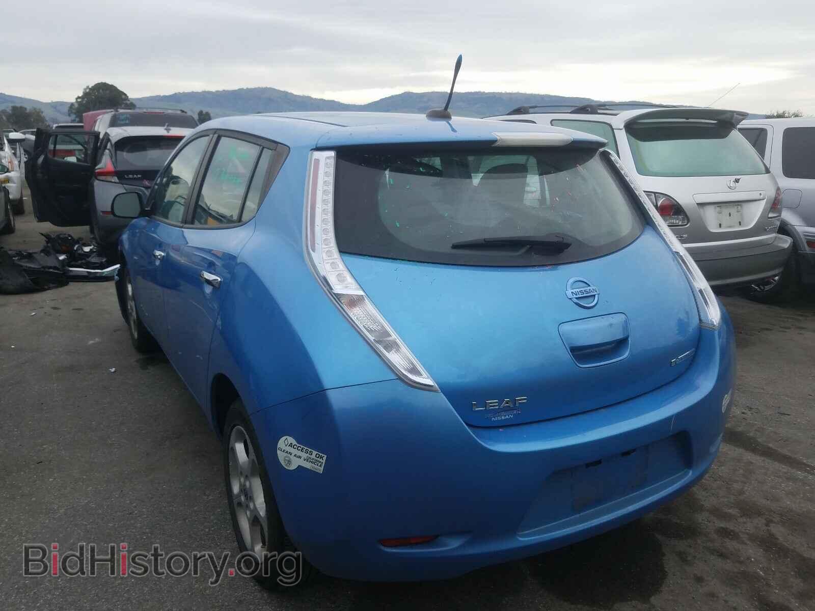 2013 NISSAN LEAF - VIN: 1N4AZ0CP9DC413872 - Фото 3