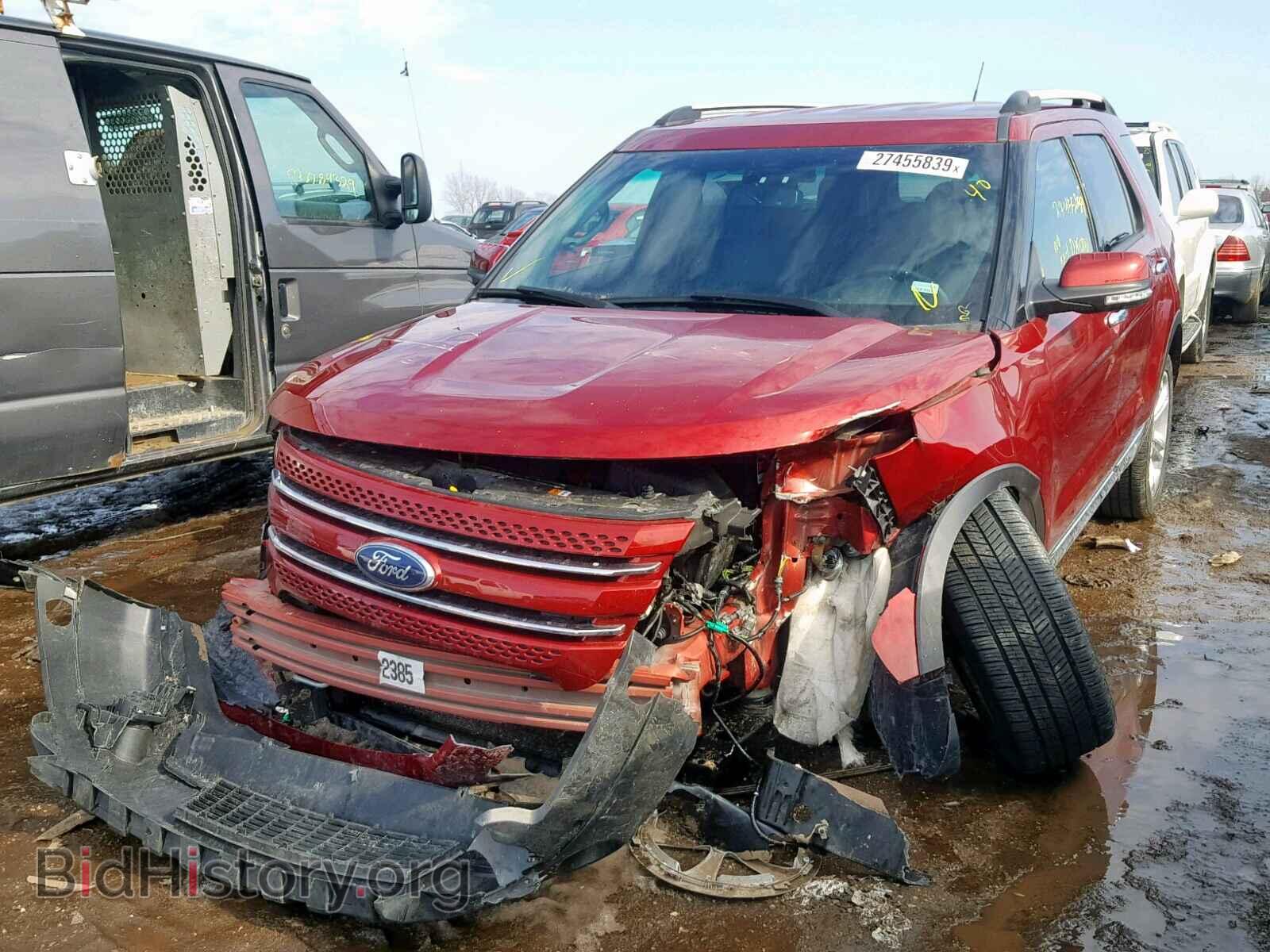 2013 FORD EXPLORER L - VIN: 1FM5K8F8XDGC23781 - Фото 2