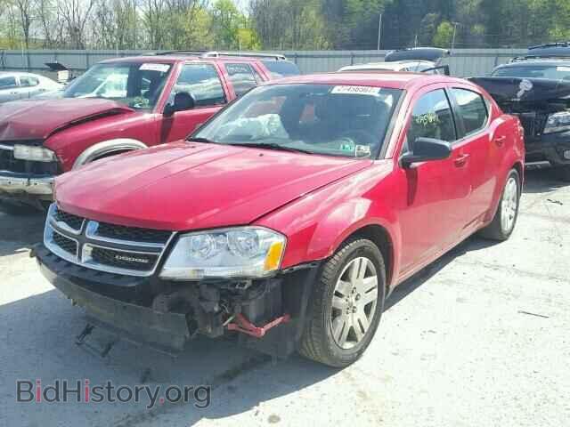 2011 DODGE AVENGER - VIN: 1B3BD4FB4BN541668 - Фото 2