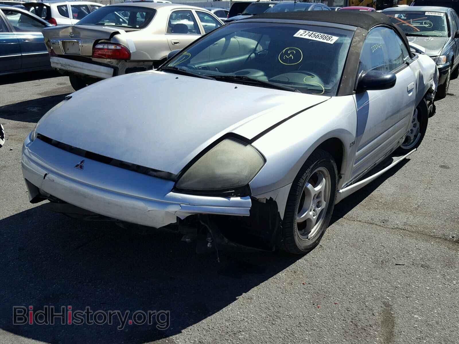 2001 MITSUBISHI ECLIPSE - VIN: 4A3AE85H61E127372 - Photo 2