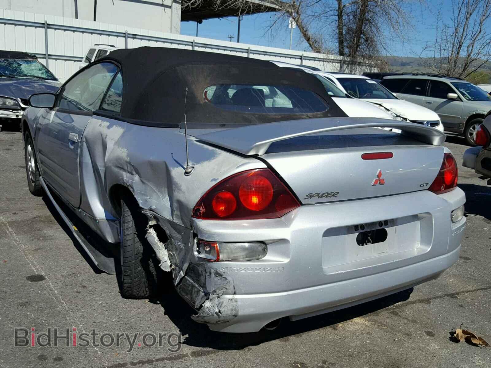 2001 MITSUBISHI ECLIPSE - VIN: 4A3AE85H61E127372 - Photo 3