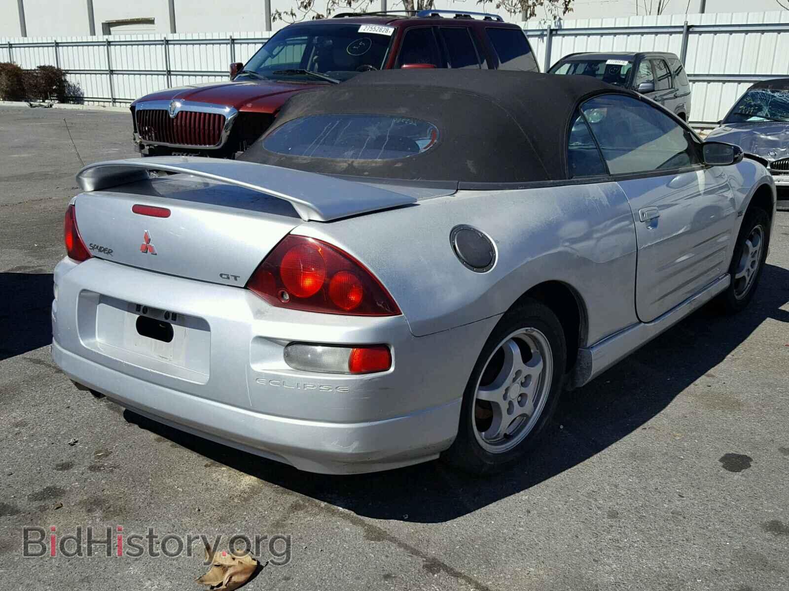 2001 MITSUBISHI ECLIPSE - VIN: 4A3AE85H61E127372 - Photo 4