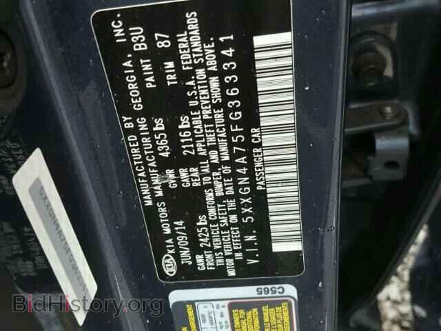 2015 KIA OPTIMA - VIN: 5XXGN4A75FG363341 - Фото 10