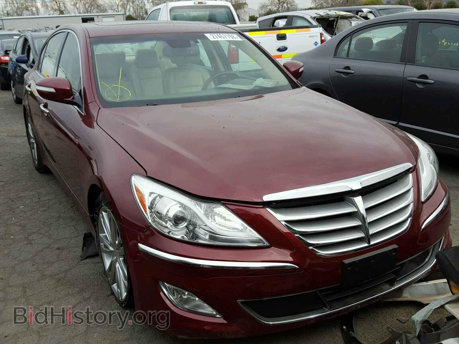Photo KMHGC4DD5CU199324 - HYUNDAI GENESIS 2012