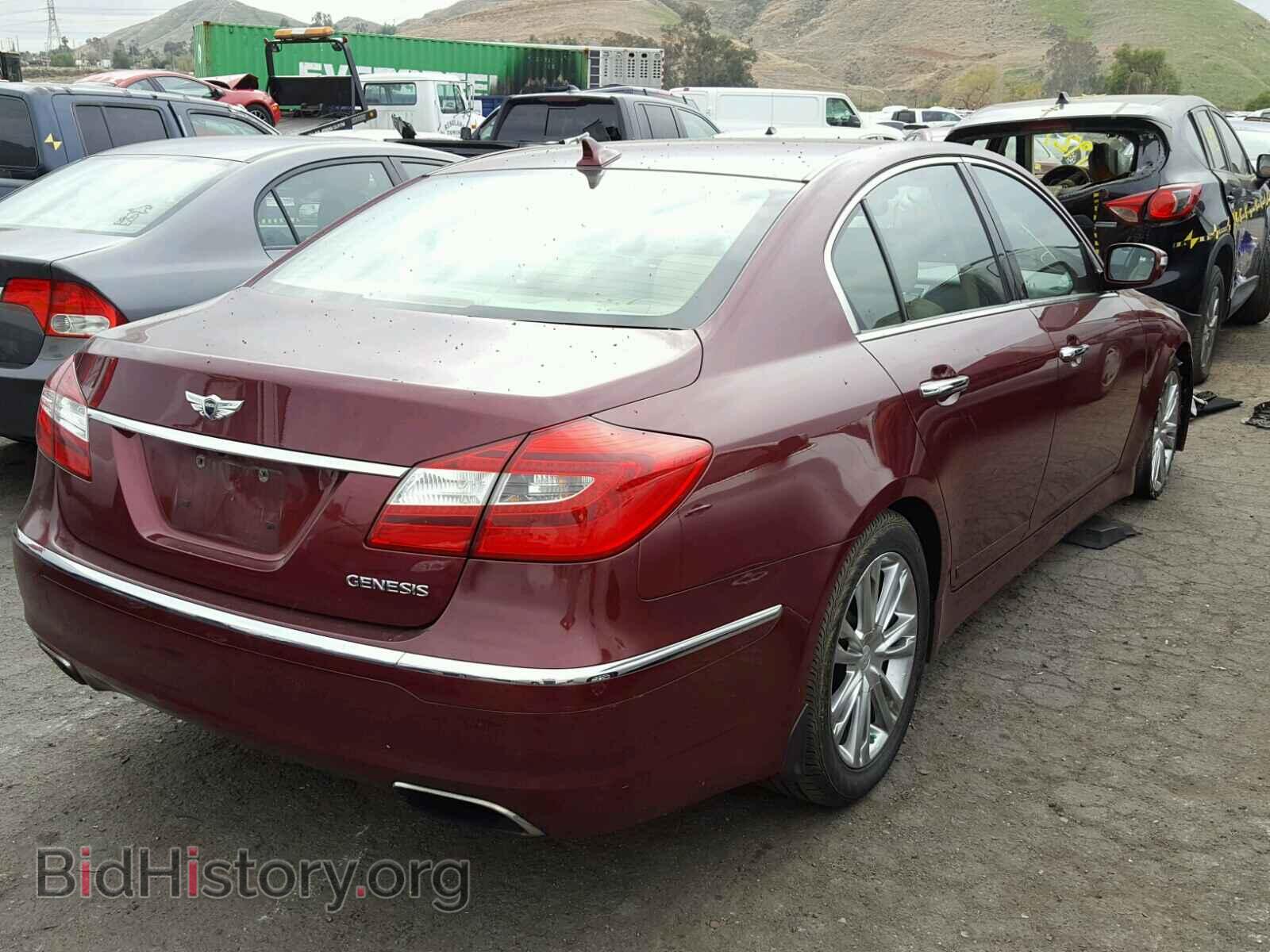 2012 HYUNDAI GENESIS - VIN: KMHGC4DD5CU199324 - Фото 4