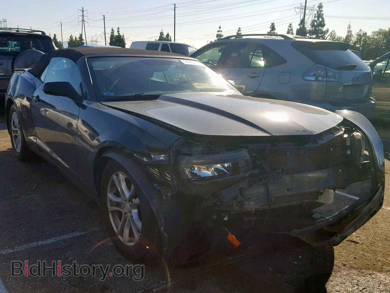 Фотография 2G1FB3D31E9272427 - CHEVROLET CAMARO 2014