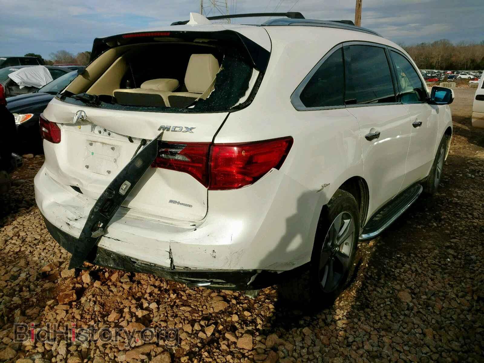 2016 ACURA MDX - VIN: 5FRYD4H28GB040728 - Фото 4