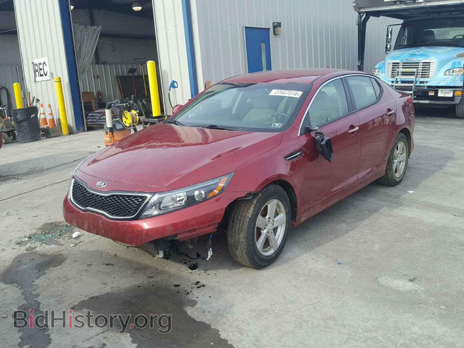 2015 KIA OPTIMA - VIN: 5XXGM4A78FG464005 - Фото 2