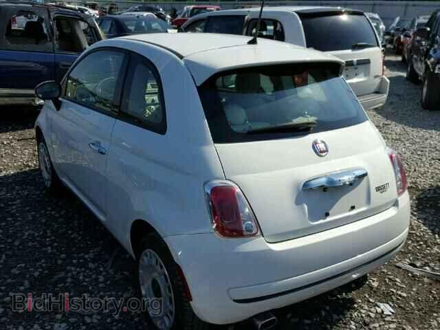 2015 FIAT 500 - VIN: 3C3CFFAR7FT603619 - Фото 3