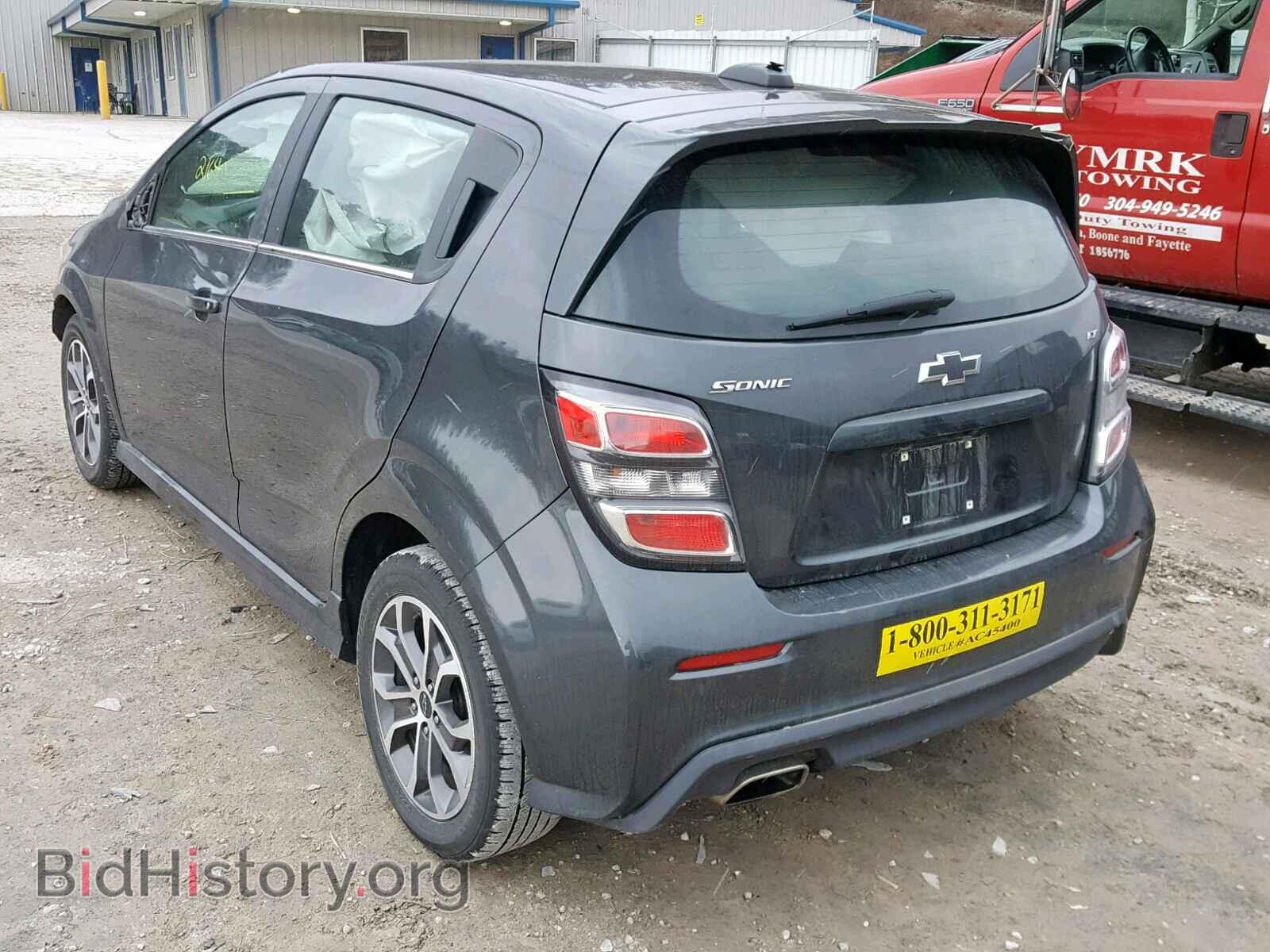 2018 CHEVROLET SONIC - VIN: 1G1JD6SH5J4107126 - Фото 3