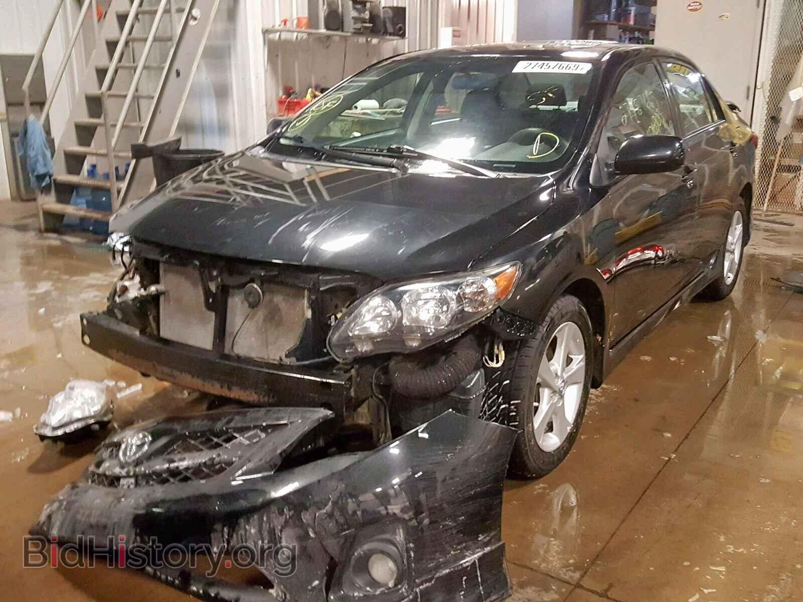 2012 TOYOTA COROLLA BA - VIN: 5YFBU4EE7CP059811 - Фото 2