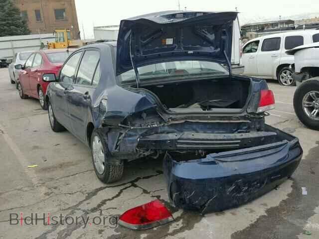 2004 MITSUBISHI LANCER - VIN: JA3AJ26E34U063235 - Фото 3
