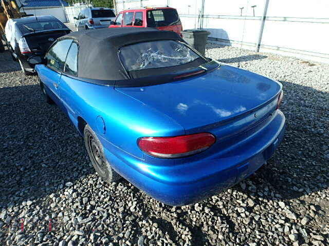 1998 CHRYSLER SEBRING - VIN: 3C3EL45H9WT273764 - Фото 3
