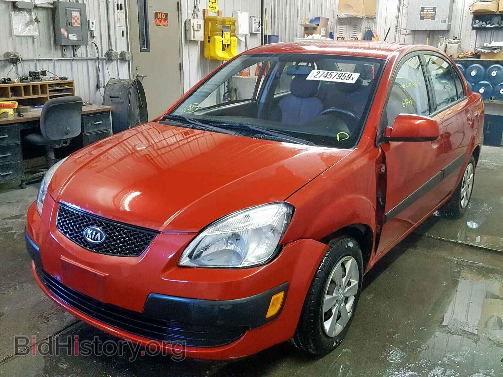 2009 KIA RIO BASE - VIN: KNADE223896526177 - Фото 2