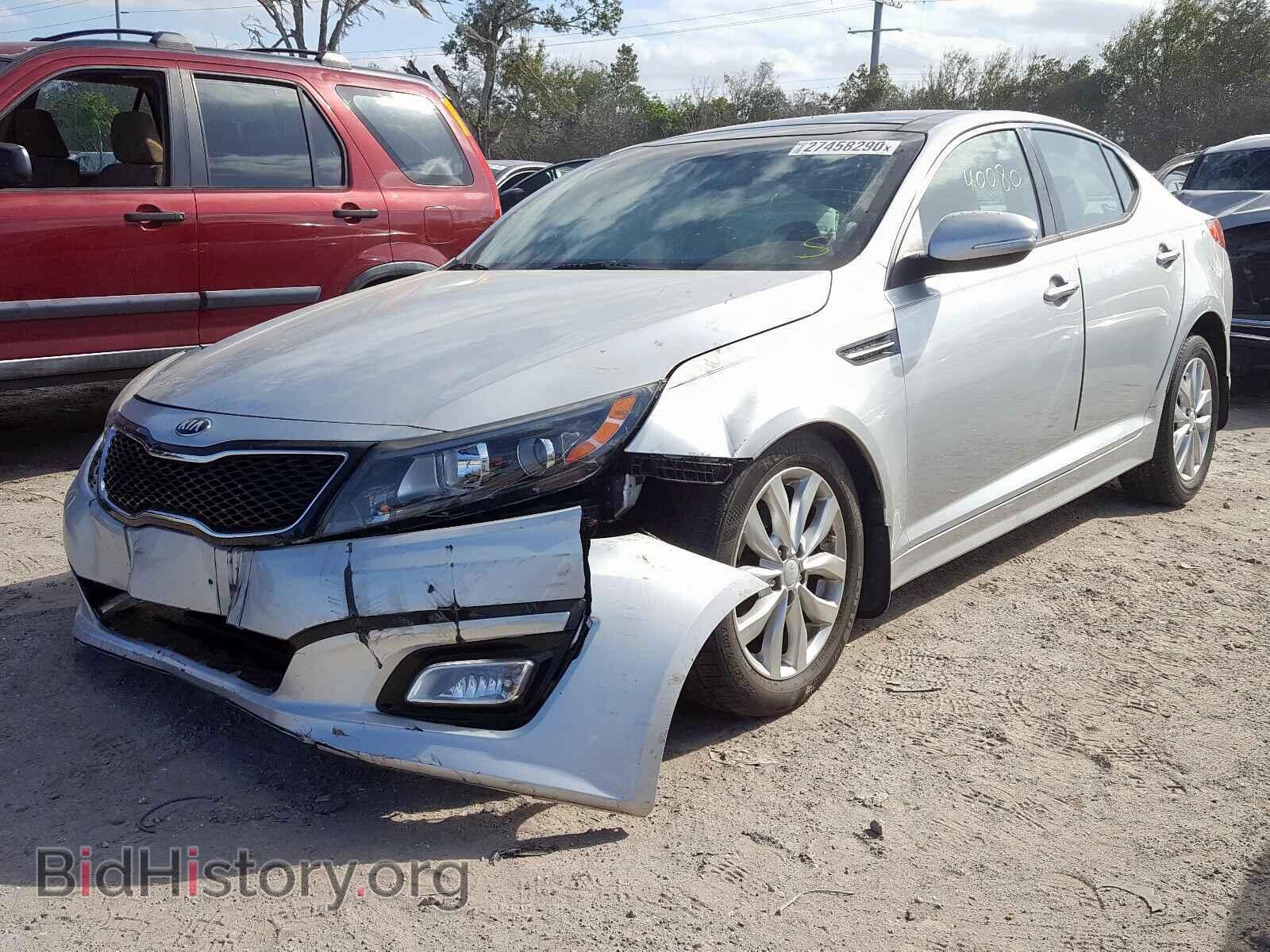 2015 KIA OPTIMA - VIN: 5XXGN4A71FG496601 - Фото 2