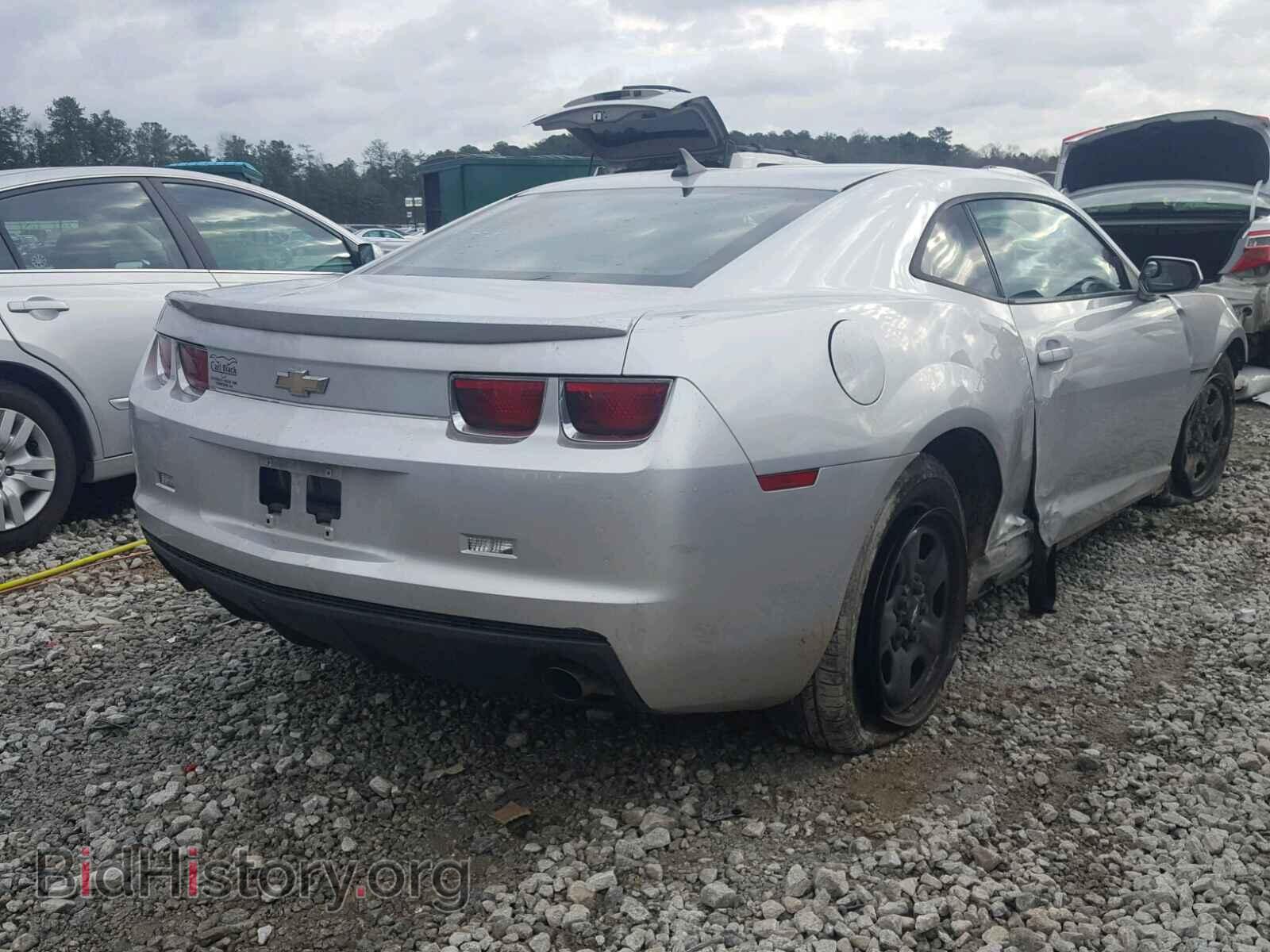 2012 CHEVROLET CAMARO - VIN: 2G1FA1E31C9166126 - Фото 4